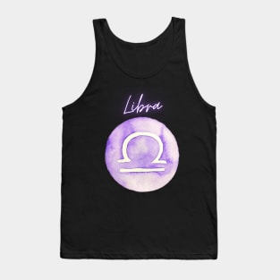 Libra zodiac sign Tank Top